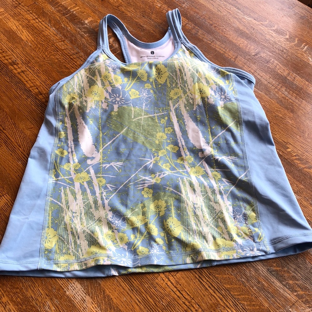 Brooks built in bra tank